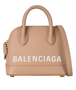 Mini Ville, Leather, Beige, 002123, S, 2*